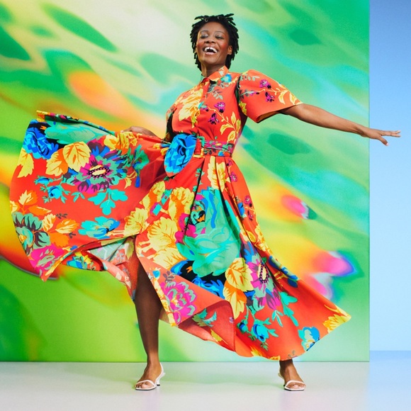 🎈SOLD🎈Christopher John Rogers xTarget Puff Dress - Picture 4 of 4